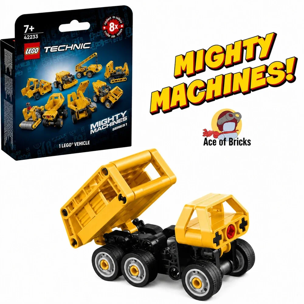 LEGO 42233 TECHNIC Mighty Machines Series 1 - Dump Truck